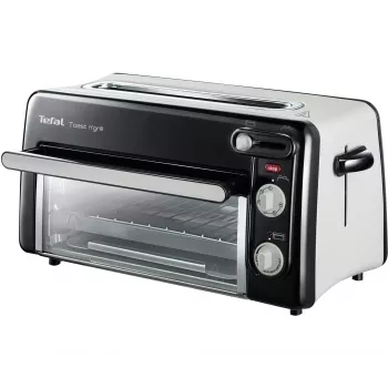 Hriankovač Tefal TL6008 2 plátky 1300 W hliník čierny