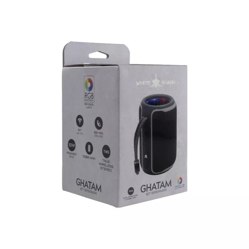 White Shark GBT-3007 Ghatam čierna/sivá