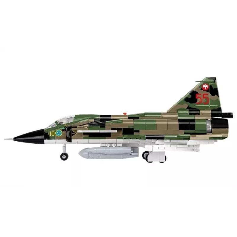 Stavebnica Cobi Blocks Saab AJS 3 Viggen 911-dielna modelárska sada, 911 dielov