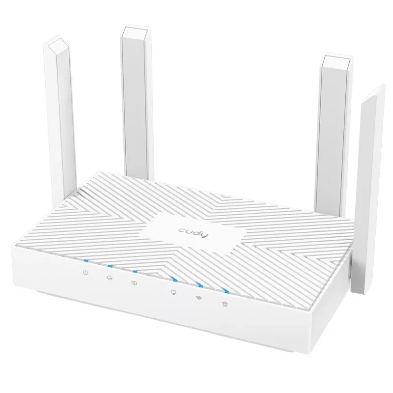 Router Cudy WR1300E dvojpásmový Wi‑Fi 5 (802.11ac), 1167 Mbit/s, 4 externé antény, Gigabit Ethernet