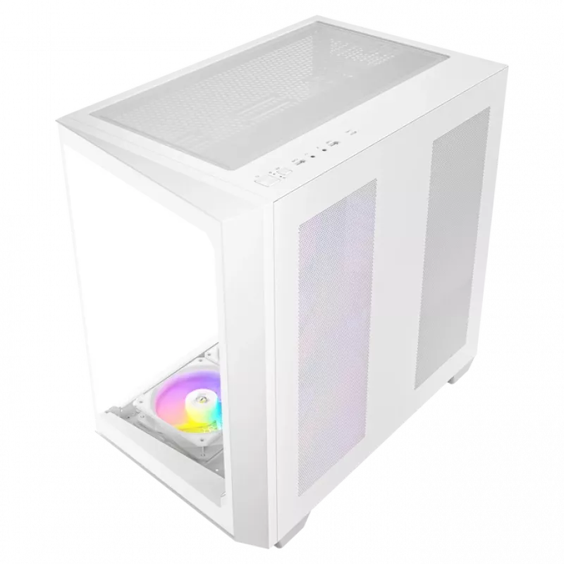 Antec C5 - Midi-Tower - PC - biela - ATX - ITX - Micro-ATX - sklo - plast - oceľ - 3x 120 mm (0-761345-10034-2)
