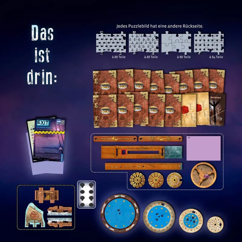 Kosmos EXIT-Das Spiel puzzle 14 ks