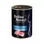 Mokré krmivo pre mačky Dolina Noteci DOLINA NOTECI Premium 400 g — kuracie a jahňacie, dospelé mačky, konzerva