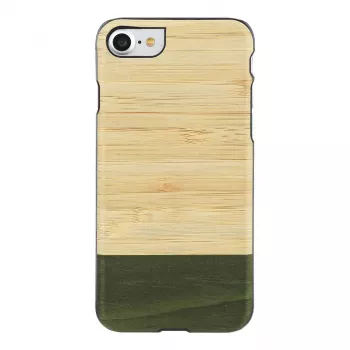 Puzdro na telefón man and wood pre iPhone 7/8 – bambusový les čierna