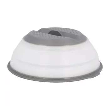 Kryt na potraviny JATA HACC4530 sivý biely okrúhly 26 cm