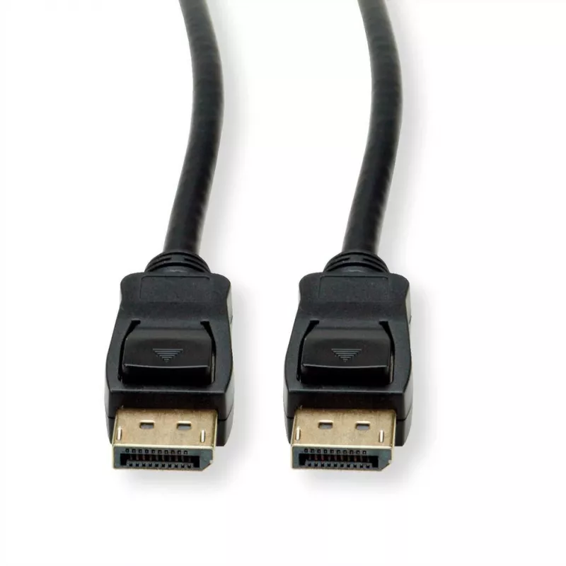 Value DisplayPort prepojovací kábel DisplayPort konektor samec, DisplayPort konektor samec 1,50 m čierny 11.99.5798 tienený