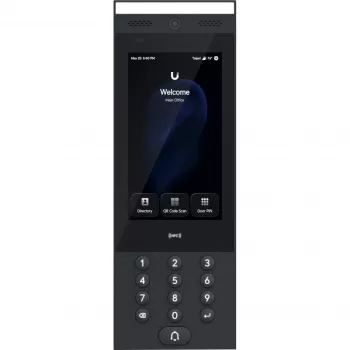 Ubiquiti G3 Intercom INDOOR/OUTDOOR interkomový terminál na správu žiadostí o vstup pre obytné a obchodné budovy s podporou Touch-Pass
