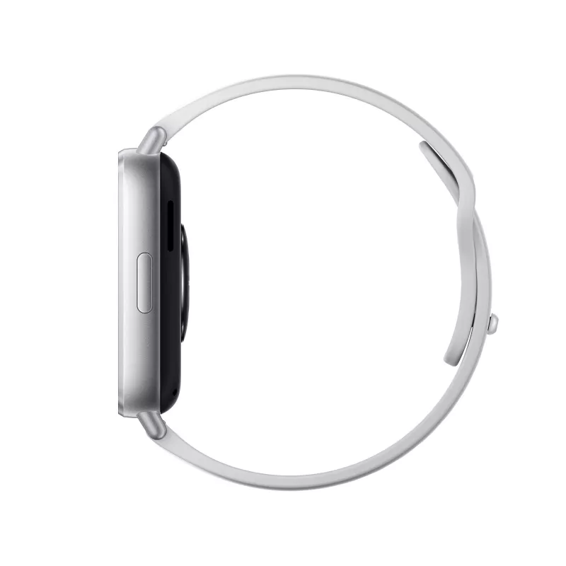 Smartwatch Xiaomi Redmi Watch 5 Active — 2 inch (5,08 cm) LCD, 320×385, 470 mAh, strieborná, TPU remienok, 42,2 g