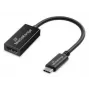 USB Type-C na HDMI audio a video konvertor MediaRange MRCS234, 20 cm, čierny