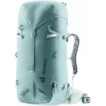 Batoh DEUTER Guide 42+8 SL jade-frost — 42+8 L ľahký, odolný turistický batoh, dámsky strih SL