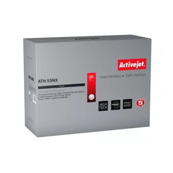 Activejet ATH-55NX toner (náhrada za HP 55X CE255X, Canon CRG-724H; Supreme; 12500 strán; čierna)