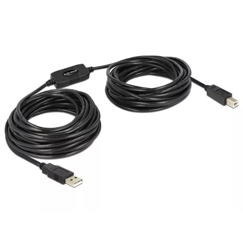 USB kábel DeLOCK 11 m USB2.0-A - USB2.0-B