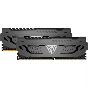 DIMM 16 GB DDR4-3600 (2x 8 GB) Dual-Kit, operačná pamäť sivá, PVS416G360C7K, Viper Steel, INTEL XMP