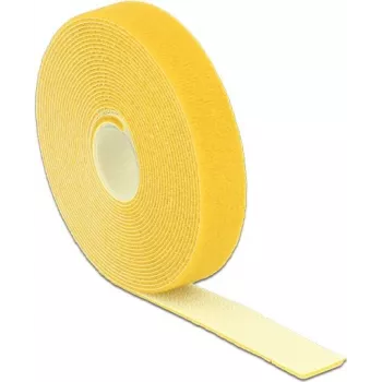 Suchý zips DeLOCK 18739 žltý 20 mm x 5 mm