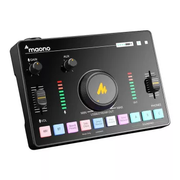 Audio mixpult MAONO AMC2 Neo, 2-kanálový USB mixpult s USB portom