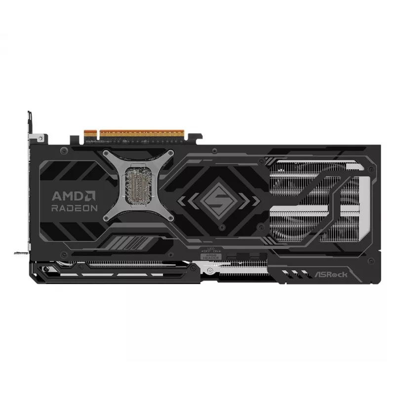 ASRock Radeon RX 9070 XT 16GB Steel Legend Dark grafická karta