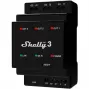 Shelly Pro 3 DIN-lištový WiFi/LAN/Bluetooth reléový spínač