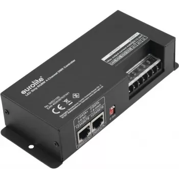 DMX kontrolér k LED pásu EUROLITE 50531100 4-kanálový RGBW pre adresovateľné ovládanie svetla