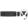 Tracer 4in1 Multi Office Set 46695: USB klávesnica, bezdrôtová myš, webkamera, slúchadlá