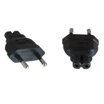 Microconnect PEEUC7AD napájací adaptér, zástrčka EÚ (samec) na C7 samica, čierny