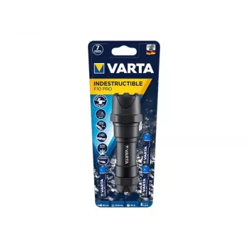 Ručná baterka Varta INDESTRUCTIBLE F10 PRO čierna 6W 300lm IP67