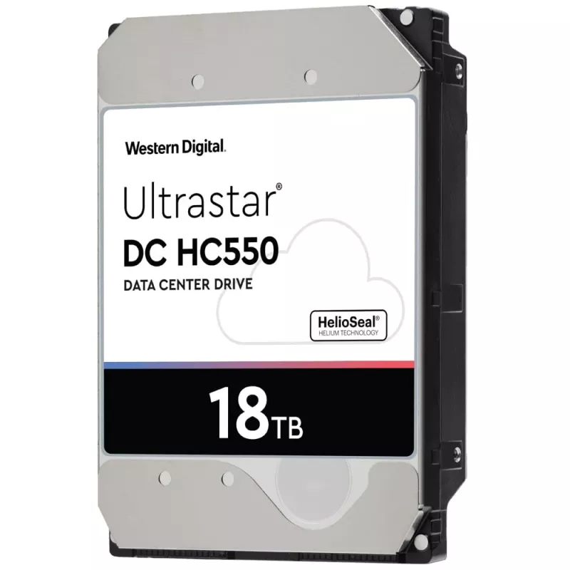 Interný 3,5 inch pevný disk Western Digital Ultrastar DC HC550 – 18 TB, SAS 6 Gbit/s, 7200 ot/min, 512 MB cache