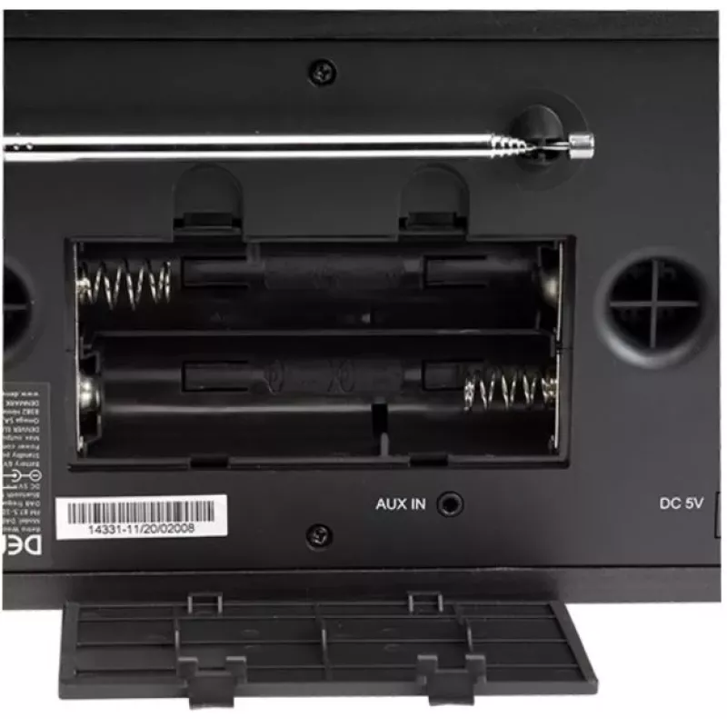 Denver DAB-18 tmavosivé digitálne rádio DAB+