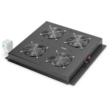 Strešná chladiaca jednotka Digitus DN-19 FAN-4-B-N