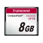Transcend Industrial - flash pamäťová karta - 8 GB - 170x - CompactFlash (TS8GCF170)