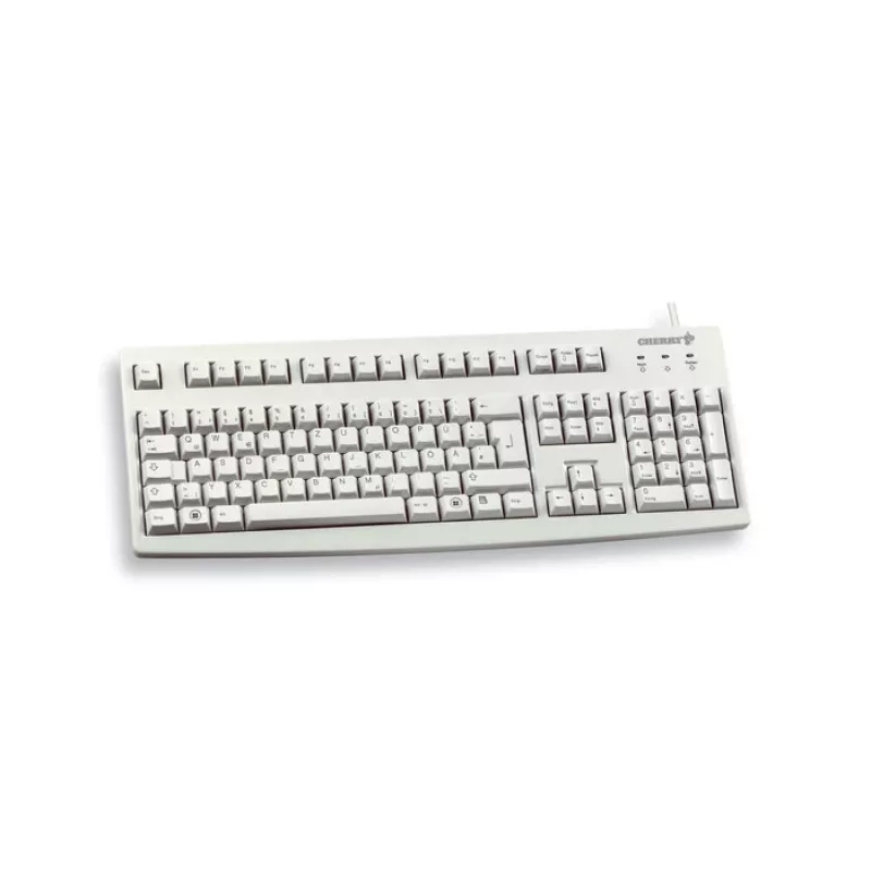 CHERRY G83-6104 klávesnica univerzálna USB QWERTY US anglická sivá