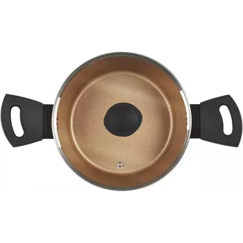 Hrniec Russell Hobbs RH01669BEU7 20 cm, čierny, vnútro z nehrdzavejúcej ocele