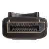 Akyga AK-AV-10 DisplayPort kábel, konektor samec/samec, pozlátené konektory, 1,8 m, čierny