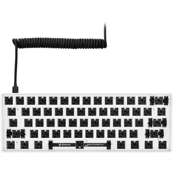 Sharkoon SKILLER SGK50 S4 klávesnica herná USB biela