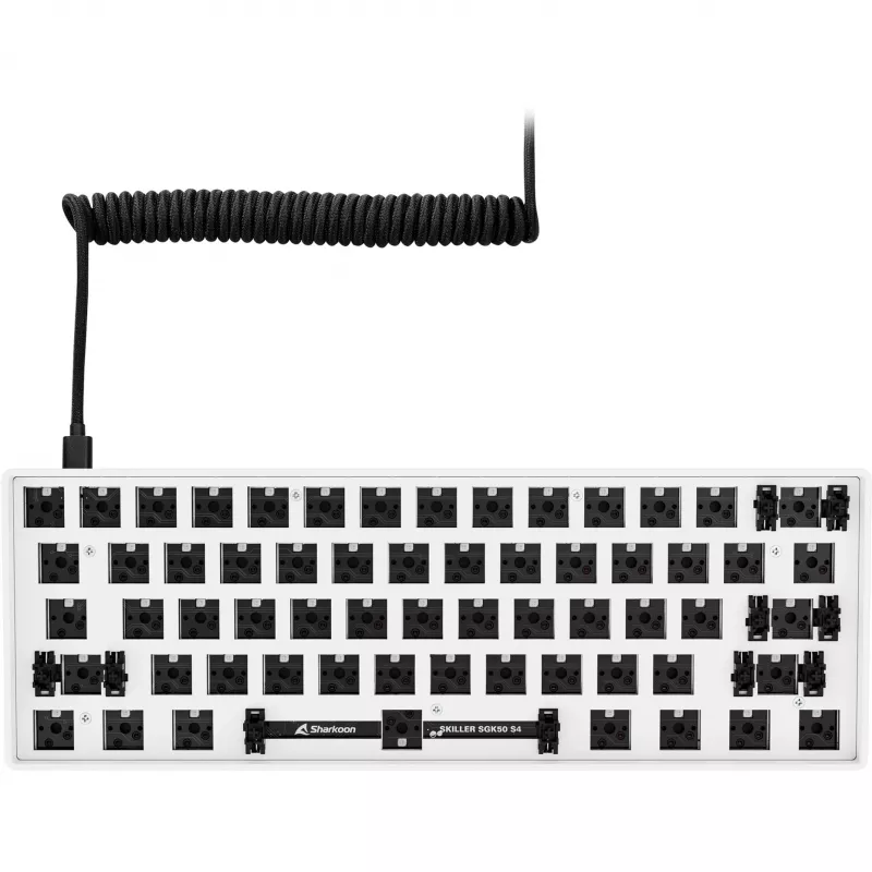 Sharkoon SKILLER SGK50 S4 klávesnica herná USB biela