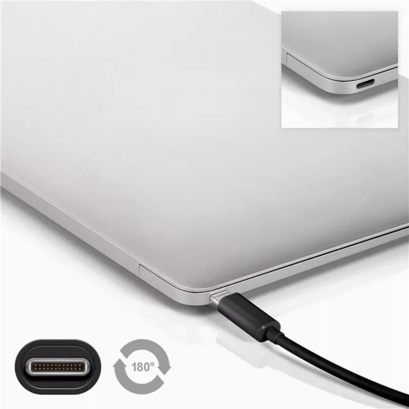 USB kábel Goobay 67989 0,5 m Mini-USB B na USB-C čierny