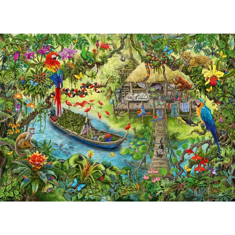 Kontúrové puzzle Ravensburger 12924 368 dielov umenie