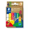 Staedtler Noris Jumbo 842 C6 modelovacia hlina, 6 tyčiniek po 16,6 g, rôzne farby