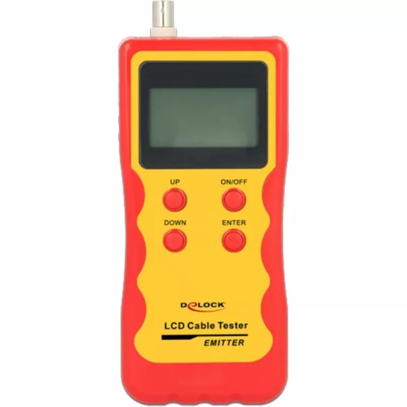 Delock LCD tester káblov - tester siete (86108)