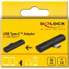 Adaptér USB-C na 2 x USB-C PD DeLOCK 64114