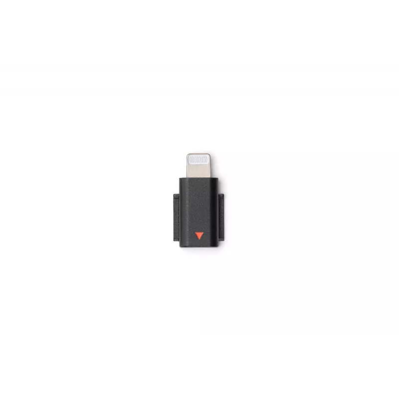 Audio adaptér DJI Mic 3 Mobile Phone Adapter (Lightning) — Lightning konektor, čierny, pre mobilné zariadenia Apple