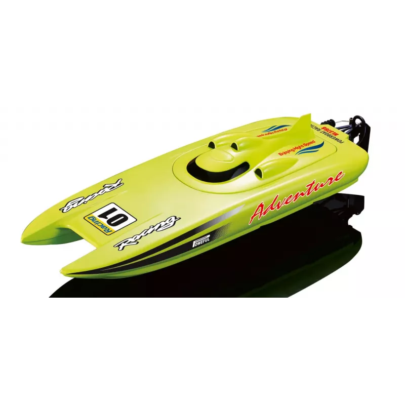Amewi pretekársky katamarán Adventure - Ready-to-Run (RTR) - Green - čln - elektromotor - 2.4 GHz - lithium-ion (Li-Ion) (26074)