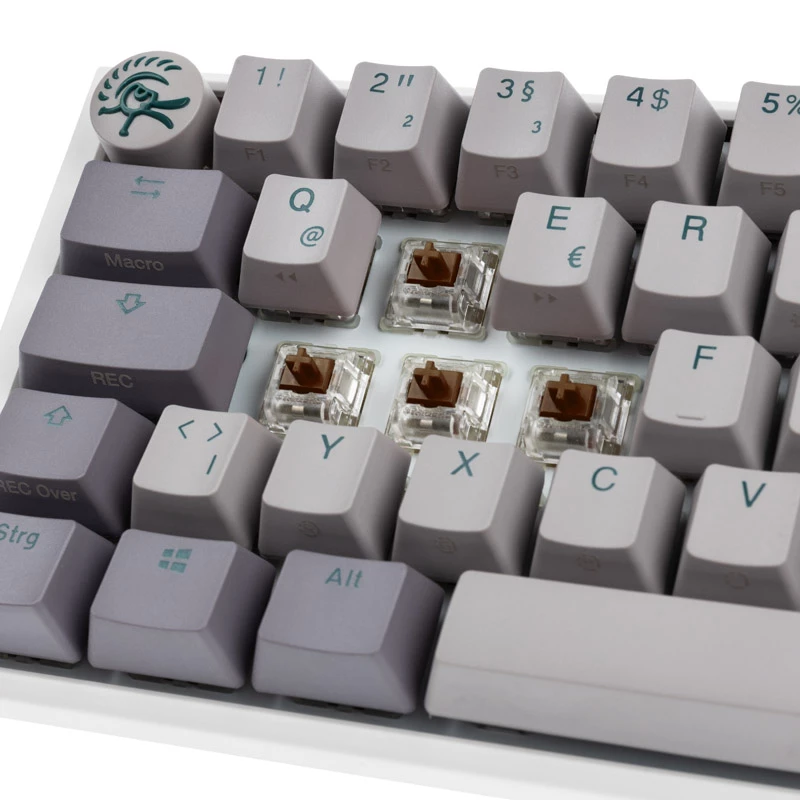 Ducky One 3 Mini klávesnica Gaming USB sivá