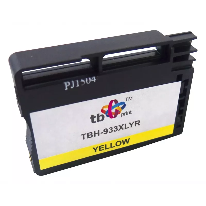 TB TBH-933XLYR Regenerovaná atramentová kazeta pre HP Officejet 6100 ePrinter (HP 933XL), žltá