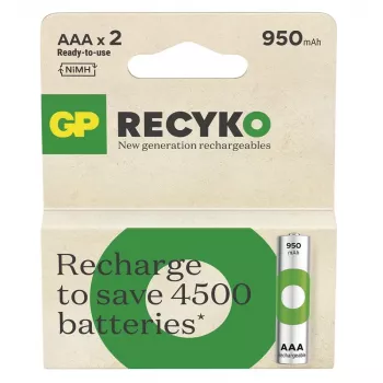 Batérie R03/AAA NI-MH 950mAh blister 2 ks