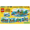 LEGO stavebná hračka 77048 Animal Crossing plavba loďou s kapitánskym ostrovom