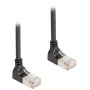 Delock 80282 Ethernet patch kábel čierny