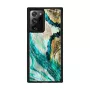 Ochranné puzdro iKins pre Samsung Galaxy Note 20 Ultra — dizajn aqua achát
