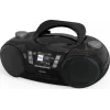 Sencor SPT 6510DB prenosný boombox DAB+, CD/MP3/USB/SD, Bluetooth 5.3, FM RDS, 16 W, čierny