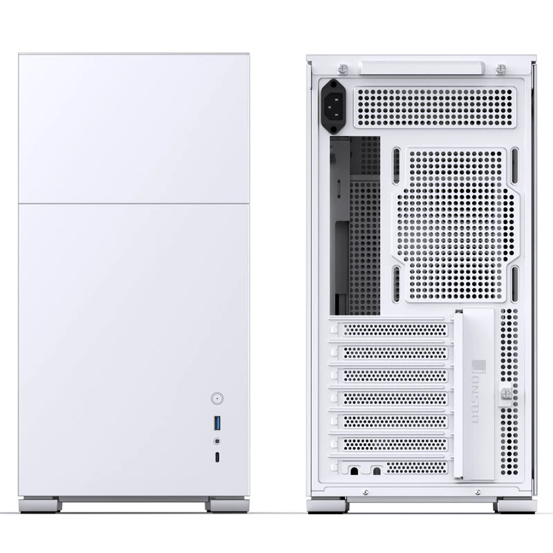 PC skriňa Jonsbo D41 STD Midi Tower biela