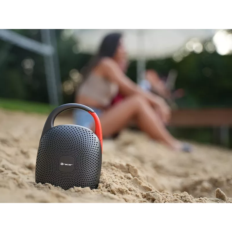 Prenosný Bluetooth TWS reproduktor No name Splash PRO — železnosivá